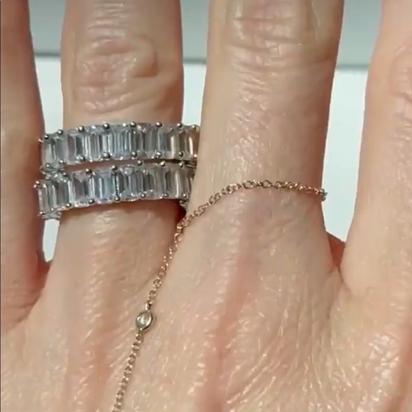 Gorgeous eternity band rings - Picture 10 of 15